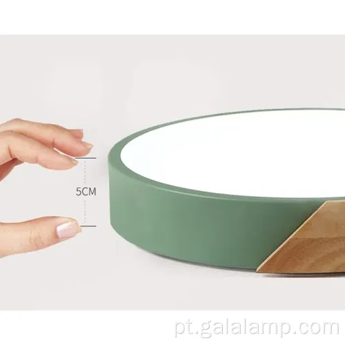 Lâmpada de teto LED minimalista nórdico moderno para casa